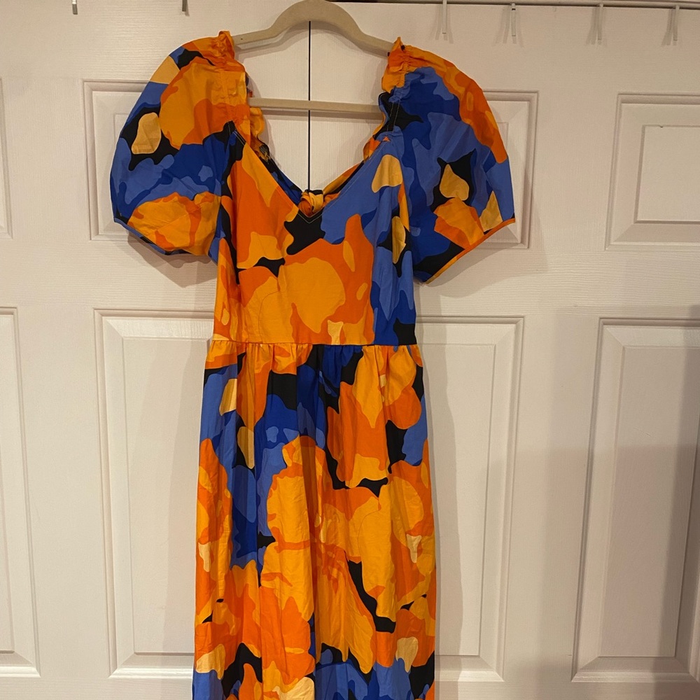 Tabitha Brown Orange dress, sz 14